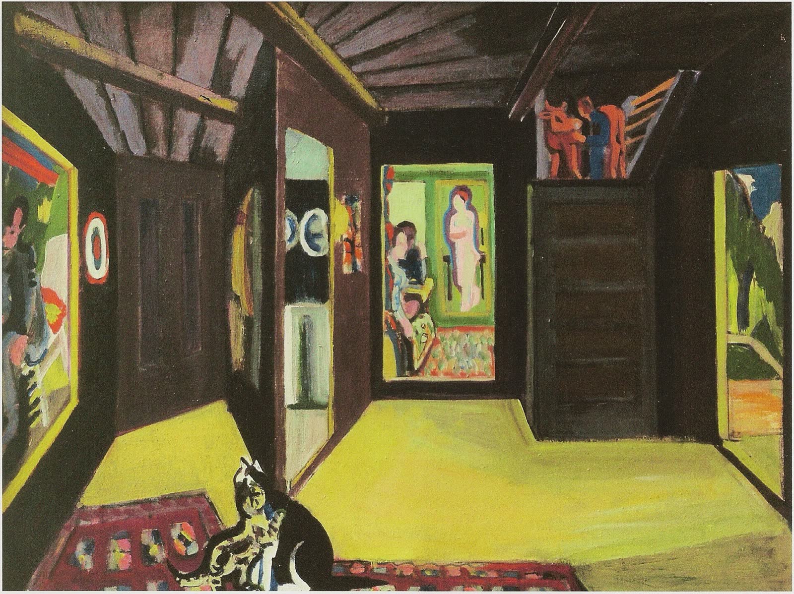 Ernst Ludwig Kirchner, Bergatelier, 1937