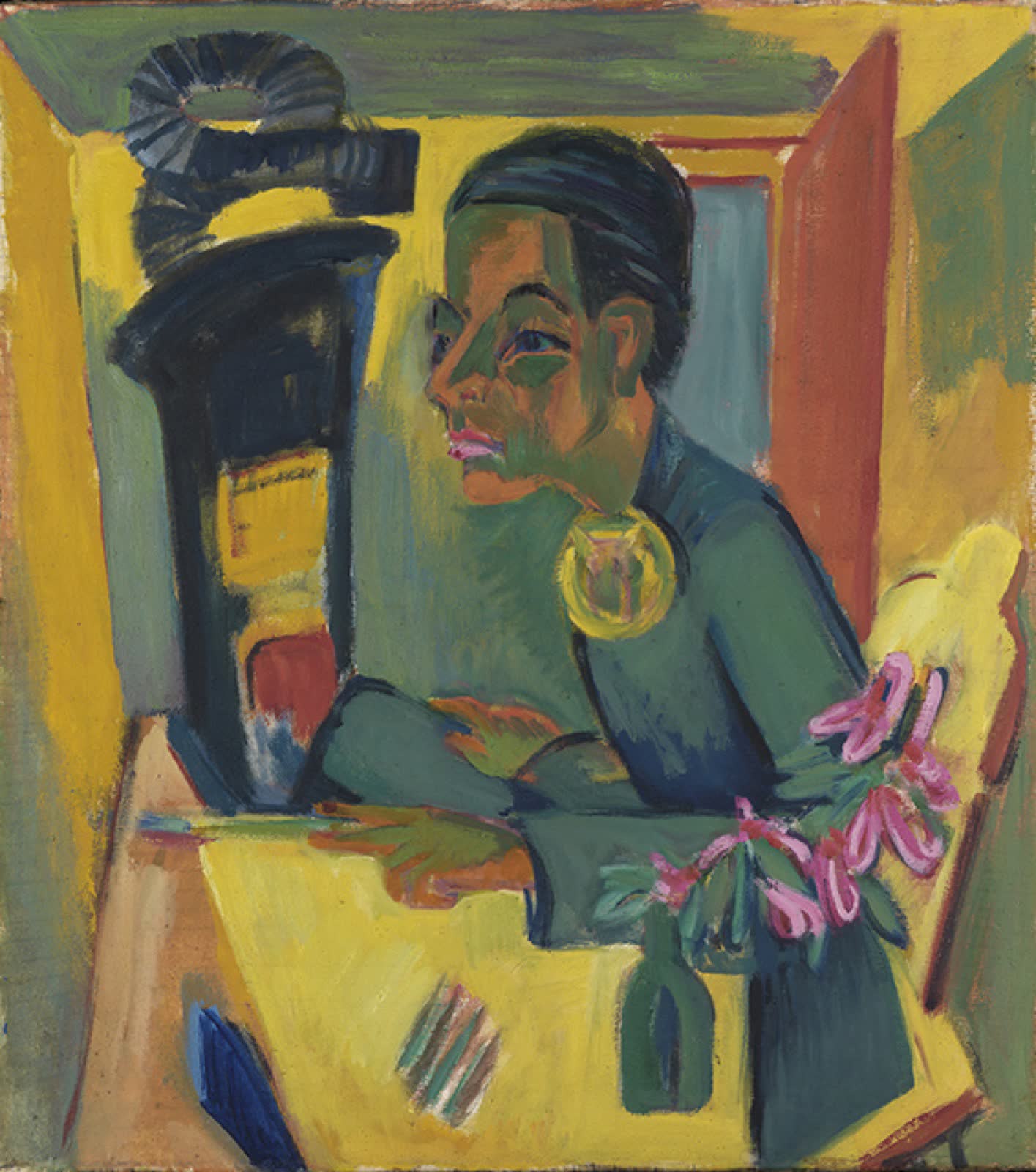 Ernst Ludwig Kirchner, Der Maler (Selbstbildnis)